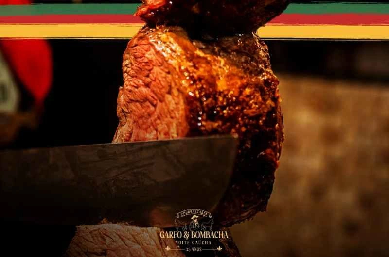 Almoço na Churrascaria Garfo e Bombacha