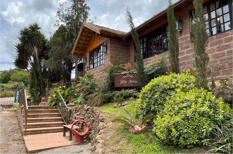 Almoço no Villa Itália — Museu Cantina